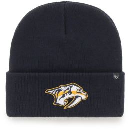 Снимка на 47 NHL NASHVILLE PREDATORS HAYMAKERr CUFF KNIT Зимна шапка, тъмносин, размер