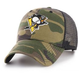 Снимка на 47 NHL PITTSBURGH PENGUINS CAMO BRANSON 47 MVP Шапка с козирка, микс, размер