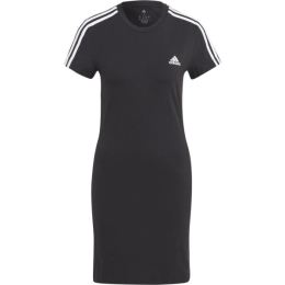 Снимка на adidas 3S FIT T DR Дамска тениска - рокля, черно, размер