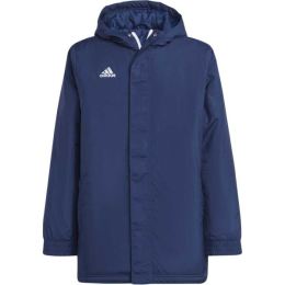 Снимка на adidas ENTRADA 22 STADIUM JACKET Юношески футболен суитшърт, тъмносин, размер