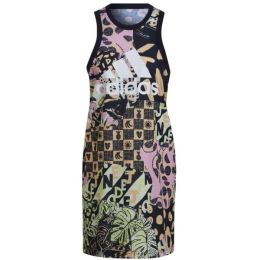 Снимка на adidas FARM AOP DRES Дамска рокля, микс, размер