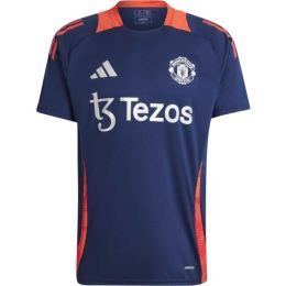 Снимка на adidas MANCHESTER UNITED FC TRAINING JERSEY Мъжка футболна фланелка, тъмносин, размер