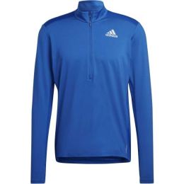 Снимка на adidas OTR 1/2 ZIP M Мъжка тениска за бягане, синьо, размер