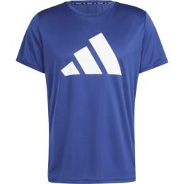 Снимка на adidas RUN IT TEE Мъжка тениска, синьо, размер