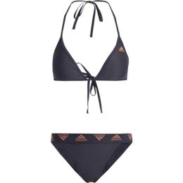 Снимка на adidas TRIANGLE BIKINI Дамски бански костюм от две части, тъмносиво, размер