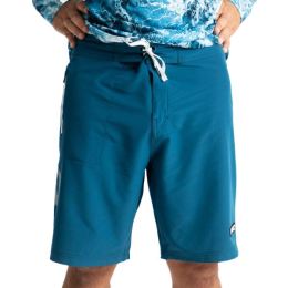 Снимка на ADVENTER & FISHING UV SHORTS PETROL Мъжки къси панталони за риболов, тюркоазено, размер