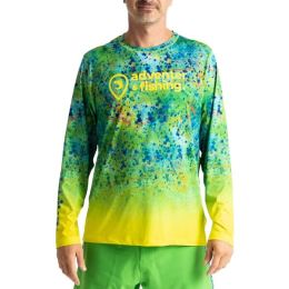 Снимка на ADVENTER & FISHING UV T-SHIRT MAHI MAHI Мъжка функционална UV тениска, зелено, размер