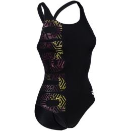 Снимка на Arena KIKKO PRO SWIMSUIT Дамски бански костюм, черно, размер