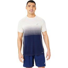 Снимка на ASICS SEAMLESS TOP Мъжка спортна тениска, бяло, размер