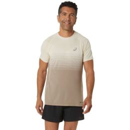 Снимка на ASICS SEAMLESS TOP Мъжка спортна тениска, кафяво, размер