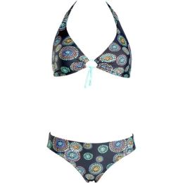 Снимка на Axis WOMEN'S SWIMWEAR EYE Дамски бански костюм от две части, черно, размер