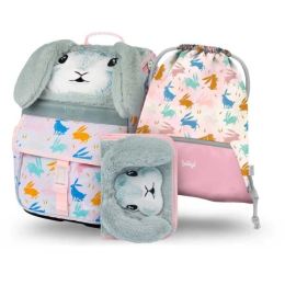 Снимка на BAAGL 3 SET ZIPPY BUNNY Ученически комплект, микс, размер