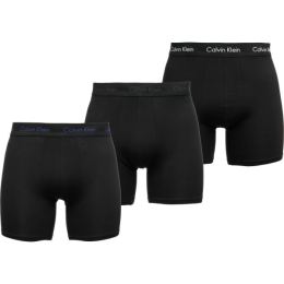 Снимка на Calvin Klein 3 PACK - COTTON STRETCH Мъжки боксерки, черно, размер