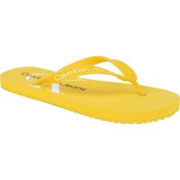 Снимка на Calvin Klein BEACH SANDAL MONOGRAM TPU Дамски джапанки, жълто, размер