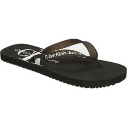 Снимка на Calvin Klein BEACH SANDAL MONOGRAM Мъжки джапанки, черно, размер