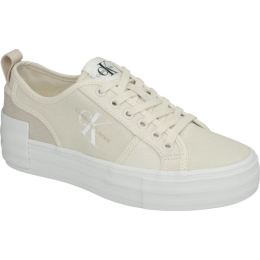 Снимка на Calvin Klein BOLD VULC FLATF LOW Дамски кецове, бежово, размер