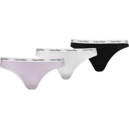 Снимка на Calvin Klein CAROUSEL - 3 PACK Дамски бикини, микс, размер