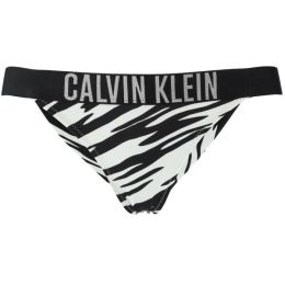 Снимка на Calvin Klein INTENSE POWER-BRAZILIAN-PRINT Дамски безшевни бански-бикини, черно, размер