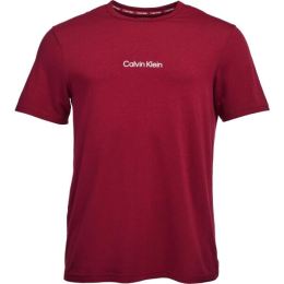 Снимка на Calvin Klein S/S CREW NECK Мъжка тениска, винен, размер