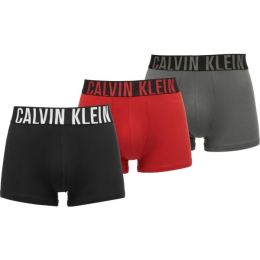 Снимка на Calvin Klein TRUNK 3PK Мъжки боксерки, червено, размер