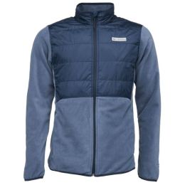 Снимка на Columbia BASIN BUTTE FLEECE FULL ZIP Мъжко хибридно яке, тъмносин, размер