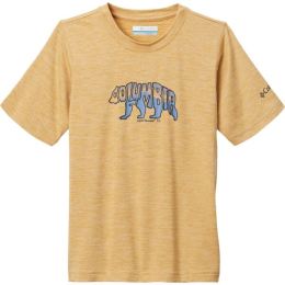 Снимка на Columbia MOUNT ECHO™ SHORT SLEEVE GRAPHIC SHIRT Детска тениска, жълто, размер