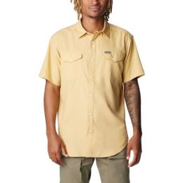 Снимка на Columbia UNTILIZER™ II SOLID SHORT SLEEVE SHIRT Мъжка риза, бежово, размер