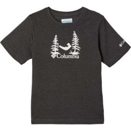 Снимка на Columbia VALLEY CREED SHORT SLEEVE GRAPHIC SHIRT Детска тениска, черно, размер