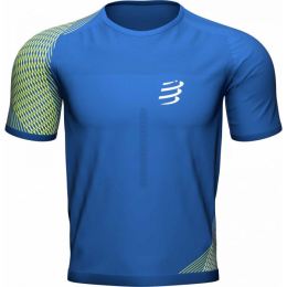 Снимка на Compressport PERFORMANCE SS TSHIRT M Мъжка тениска за бягане, синьо, размер