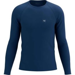 Снимка на Compressport TRAINING TSHIRT LS Мъжка блуза за бягане, синьо, размер