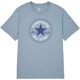 Снимка на Converse STANDARD FIT CENTER FRONT CHUCK PATCH CORE TEE Унисекс тениска, светлосиньо, размер