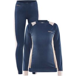 Снимка на Craft CORE DRY BASELAYER SET W Дамски комплект-функционално бельо, тъмносин, размер