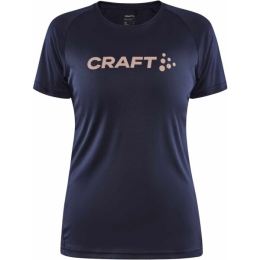 Снимка на Craft CORE ESSENCE LOGO TEE W Дамска функционална тениска, тъмносин, размер