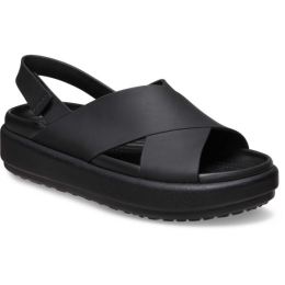 Снимка на Crocs BROOKLYN LUXE CROSS STRAP W Дамски сандали, черно, размер 38/39