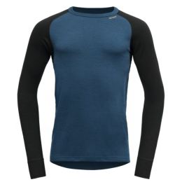 Снимка на Devold EXPEDITION MERINO 235 SHIRT MAN Мъжка термо тениска, тъмносин, размер