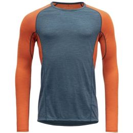 Снимка на Devold RUNNING MERINO 130 SHIRT MAN Мъжка тениска, синьо, размер