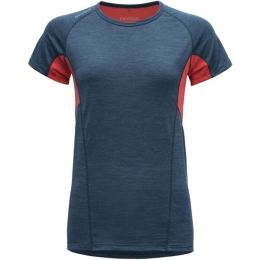 Снимка на Devold RUNNING MERINO 130 T-SHIRT Дамска тениска, синьо, размер