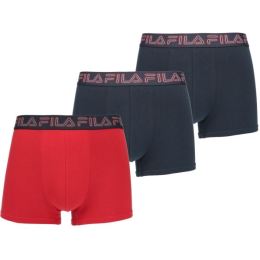 Снимка на Fila BOXER 3 PIECES IN A GIFTBOX Мъжки боксерки, тъмносин, размер