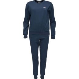 Снимка на Fila FRENCH TERRY LS PYJAMAS W Дамска пижама, тъмносин, размер