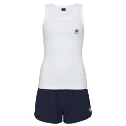 Снимка на Fila JERSEY RIB TANK FRENCH TERRY SHORT PANT PYJAMAS W Дамска пижама, тъмносин, размер