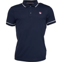 Снимка на Fila POLO NEW COURT Мъжка тениска с яка, тъмносин, размер