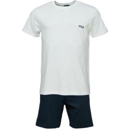 Снимка на Fila SET SHORT SLEEVES T-SHIRT AND SHORT PANTS IN JERSEY Мъжка пижама, бяло, размер