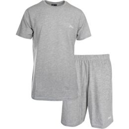 Снимка на Fila SET SHORT SLEEVES T-SHIRT AND SHORT PANTS IN JERSEY Мъжка пижама, сиво, размер