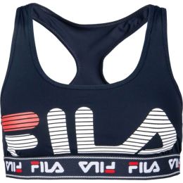 Снимка на Fila WOMAN BRA Дамско спортно бюстие, тъмносин, размер