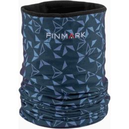 Снимка на Finmark MULTIFUNCTIONAL SCARF WITH FLEECE Мултифункционална кърпа/шал, тъмносин, размер