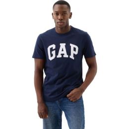 Снимка на GAP BASIC LOGO Мъжка тениска, тъмносин, размер