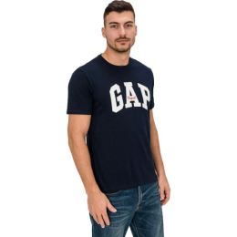 Снимка на GAP V-LOGO ORIG ARCH Мъжка тениска, тъмносин, размер