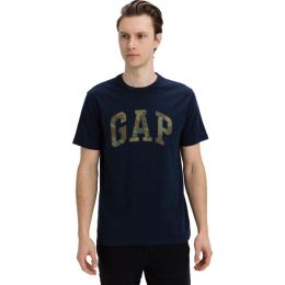 Снимка на GAP V-SS CAMO ARCH LOGO TEE Мъжка тениска, тъмносин, размер