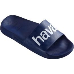 Снимка на HAVAIANAS SLIDE CLASSIC LOGO MANIA Универсални чехли, тъмносин, размер 41/42