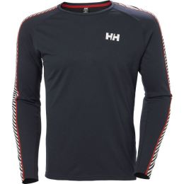 Снимка на Helly Hansen LIFA ACTIVE STRIPE CREW Мъжка функционална блуза, тъмносин, размер